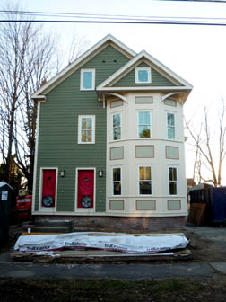 double-barrel blower doors